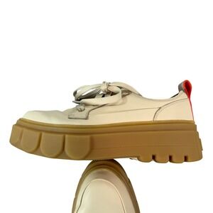 Sorel Ona RMX Glacy Low Waterproof Sneakers Cream Leather Gum Sole Womens‎ 8.5